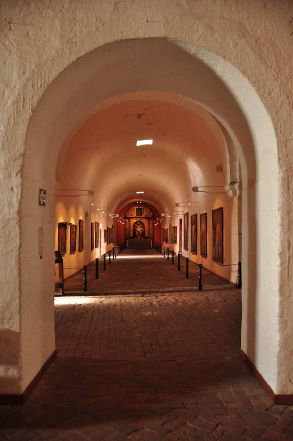 A Pinacoteca do Convento de Santa Catalina, em Arequipa - Peru